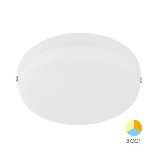 SPOT LED ROTUND PT 24W 2500lm 3in1 ALB IP20