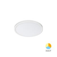 PLAFONIERA LED 20W 3IN1 IP20 ALB JADE RND SLR