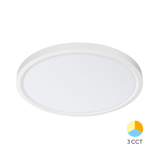 PLAFONIERA LED 45W 3IN1 IP20 ALB JADE RND SLR