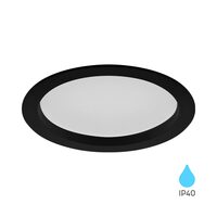 SPOT LED ROT ST 18W 6500K 170MM FATON NEGRU