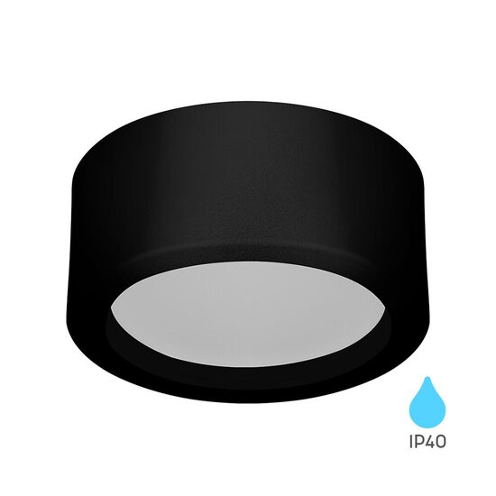 SPOT LED ROT PT 18W 6500K 180MM FATON NEGRU
