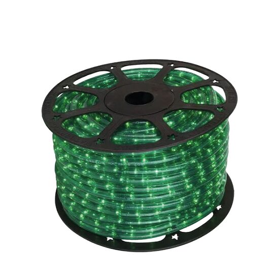 TUB LUMINOS LED D:13mm 1CANAL VERDE 240V IP44 50M/ROLA