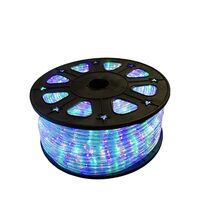 TUB LUMINOS LED D:13mm 2CANAL MULTICOLOR 240V IP44 50M/ROLA