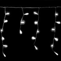 GHIRLANDA EXTENSIBILA CABLU ALB 216LED-5M IP44 ROSU 240V