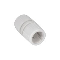 MUFA DE IMBINARE LINIARA PT TUB LUMINOS 1CANAL D11mm ALB