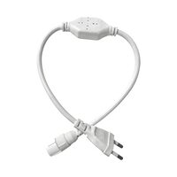 CABLU ALIMENTARE PENTRU TUB LUMINOS 2CANAL D11mm ALB
