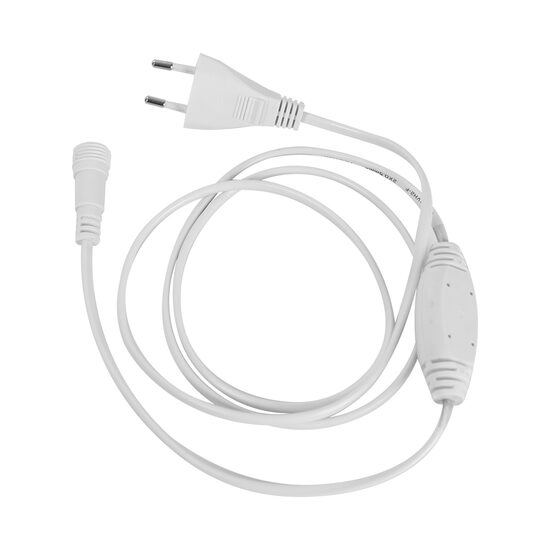 CABLU ALIMENTARE PT INSTALATIE EXTENSIBILA 50LED 1.5M ALB 2BUC/CUT