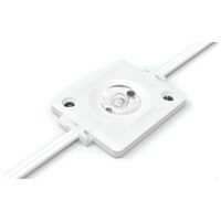SIR MODULE LED 25 buc x1,5W PATRAT ALB 12V IP67