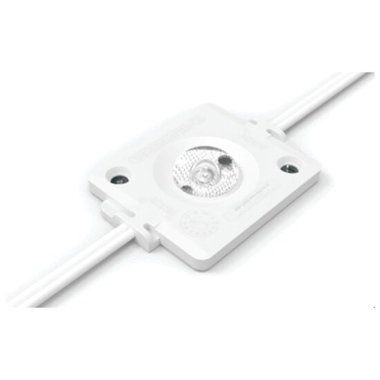 SIR MODULE LED 25 buc x1,5W PATRAT ALB 12V IP67