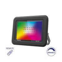 PROIECTOR LED SF 30W SMD RGB DIM + TELECOMANDA IP65 NEGRU