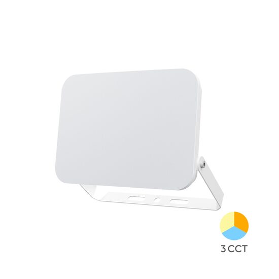 PROIECTOR LED SLIM 20W 3in1 IP65 ALB