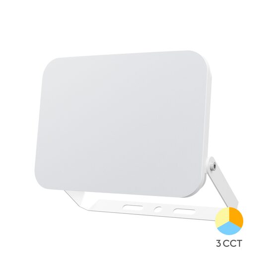 PROIECTOR LED SLIM 50W 3in1 IP65 ALB