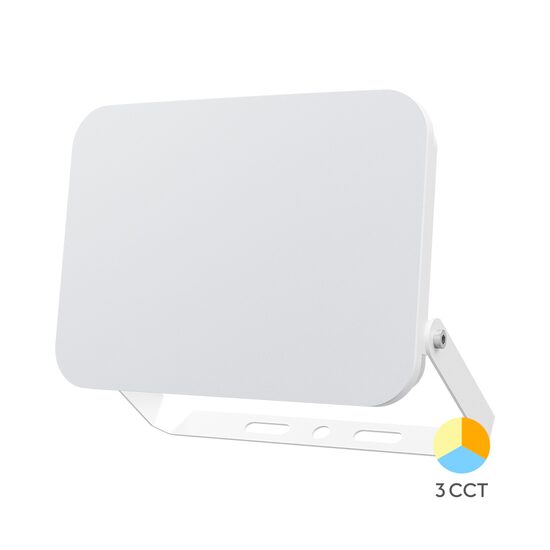 PROIECTOR LED SLIM 100W 3in1 IP65 ALB