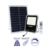 PROIECTOR CU LED FL, SOLAR+TELECOMANDA, DIM P:300W, C:90W, 6500K IP65