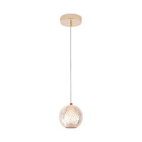 PENDUL S001R-1H-1xG9-AURIU STICLA 