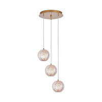 PENDUL S001R-3H-3xG9-AURIU STICLA 