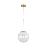 PENDUL S002R-1H-1xG9-AURIU STICLA 