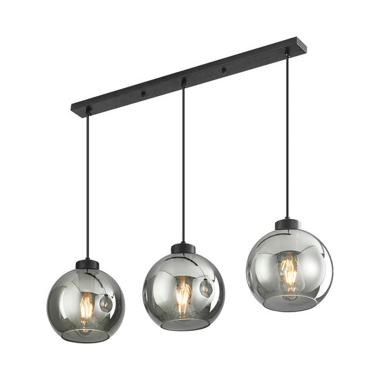 PENDUL LINIAR S005S-3H-3xE27-STICLA 
