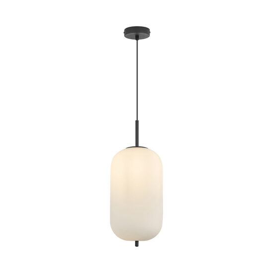 PENDUL S011R-1H-1xE27 OPAL STICLA CILINDRU 