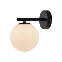 LAMPA DE PERETE S013W-1W-1xG9-OPAL STICLA 