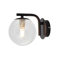 LAMPA DE PERETE S011W-1H-1xG9-TRANSPARENT STICLA BRAYTRON