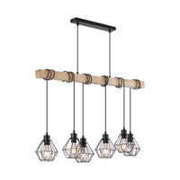 PENDUL LINIAR D002S-6H-6xE27-WDN 