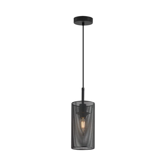 PENDUL W002R-1H-1xE14-NEGRU WIRING 