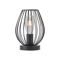 LAMPA DE PERETE W005T-1H-1xE27-NEGRU 