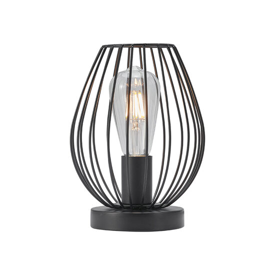 LAMPA DE PERETE W005T-1H-1xE27-NEGRU 