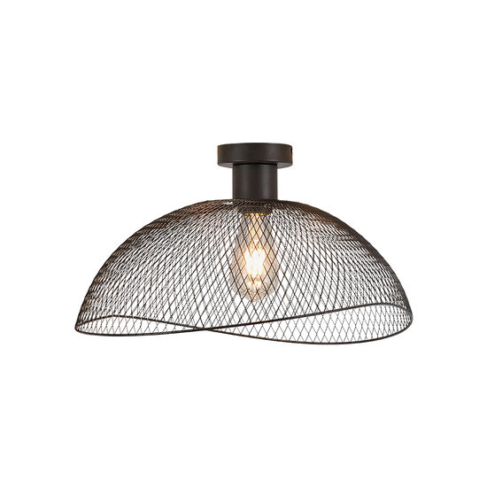 LAMPA DE PERETE W006C-1H-1xE27-NEGRU 