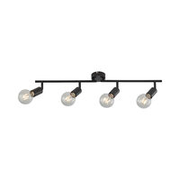 LAMPA DE PERETE G003C-4H-4xE27-NEGRU 