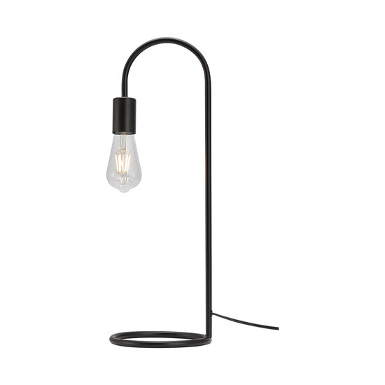LAMPA BUROU G003T-1H-1xE27-NEGRU 