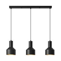 PENDUL P001S-3H-3xE27-NEGRU 