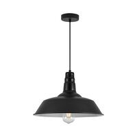PENDUL P003R-1H-1xE27-NEGRU 