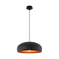 PENDUL P007R-1H-1xE27-NEGRU 
