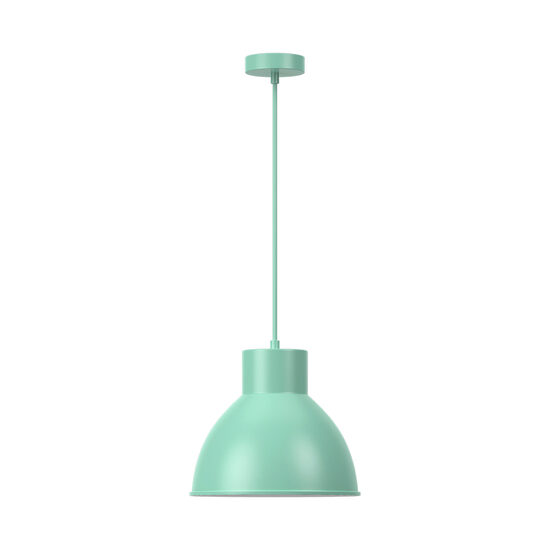 PENDUL CONIC P008R-1H-1xE27 VERDE 