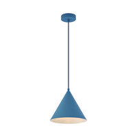 PENDUL CONIC P010R-1H-1xE27 BLEU 