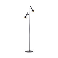 LAMPADAR P011T-2H-2xGU10-NEGRU 