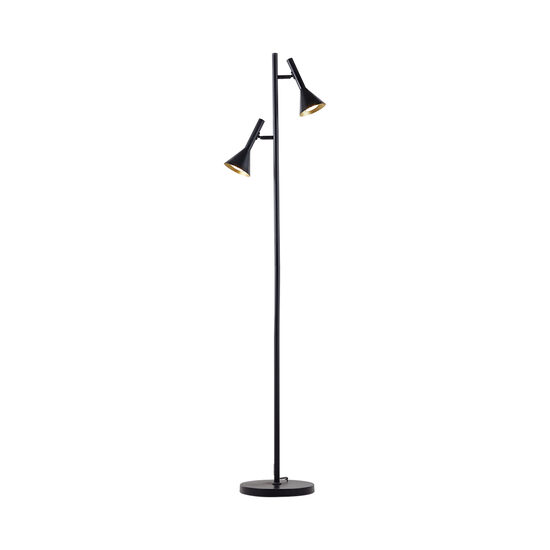 LAMPADAR P011T-2H-2xGU10-NEGRU 