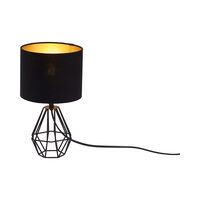 VEIOZA F001T-1H-1xE14-NEGRU 