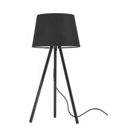 LAMPADAR MIC F002T-1H-1xE27-NEGRU 
