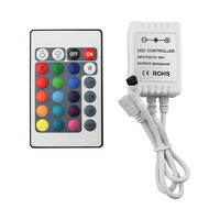 LED CONTROLLER 72W IR24 RGB