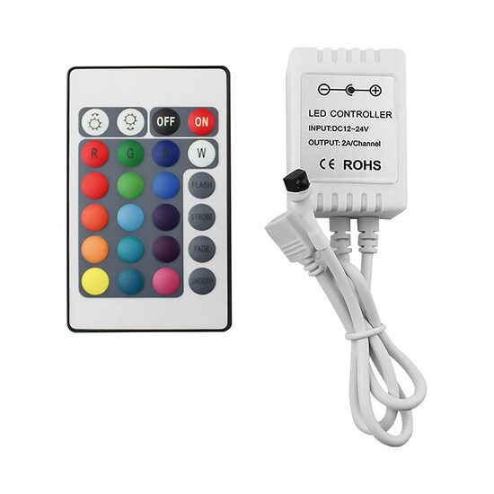LED CONTROLLER 72W IR24 RGB