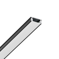 PROFIL ptr. BANDA LED-PT-ALUMINIU NEGRU GEAM MAT SR1707 2M