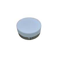 PLAFONIERA ROTUNDA CROM 28.5CM E27 GEAM+MET 3xE27