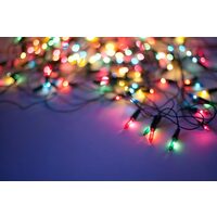 INSTALATIE CRACIUN IP20 7W 100 LED RGB 8M
