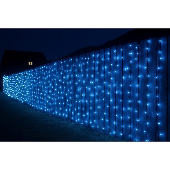 PERDEA LUMINA 84W IP44 720 LED 250X300CM ALBASTRU