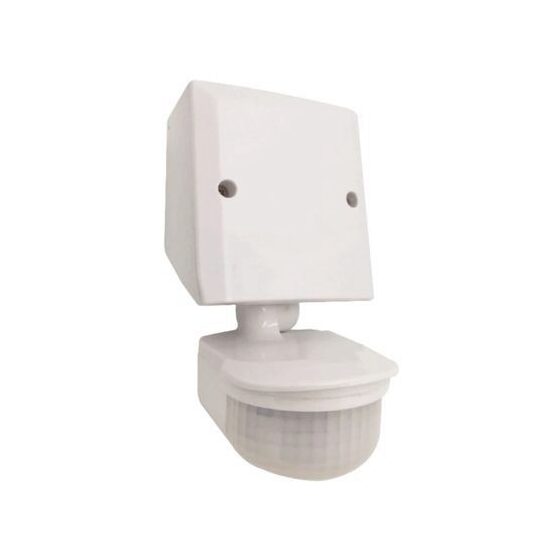 SENZOR MISCARE IP54 180GR 1200W MAX 10M ALB