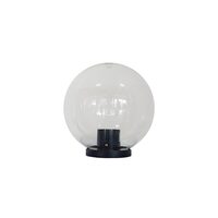 GLOB 25CM TRANSPARENT CU SUPORT DREPT