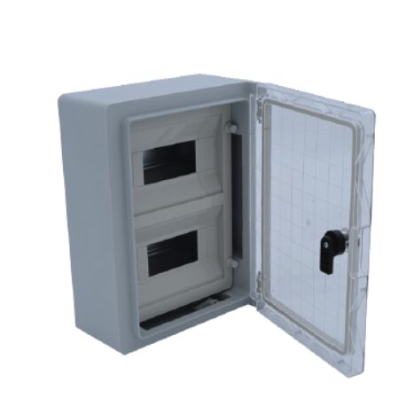 PANOU ABS 25X33X13 USA TRANSPARENT 18 MOD IP65 CETINKAYA